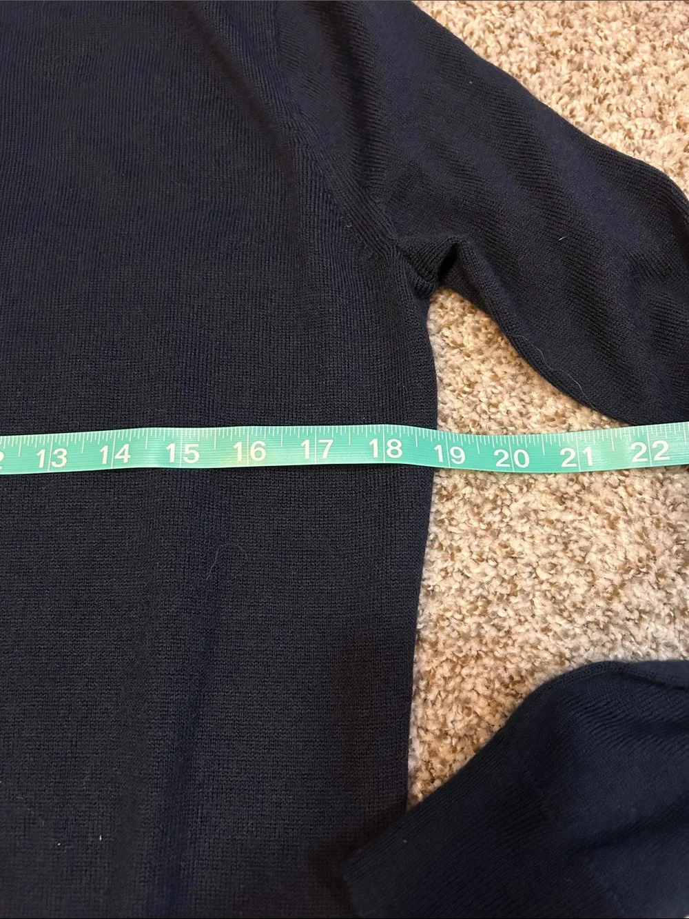 J. Crew Men's Dark Navy Crewneck Sweater